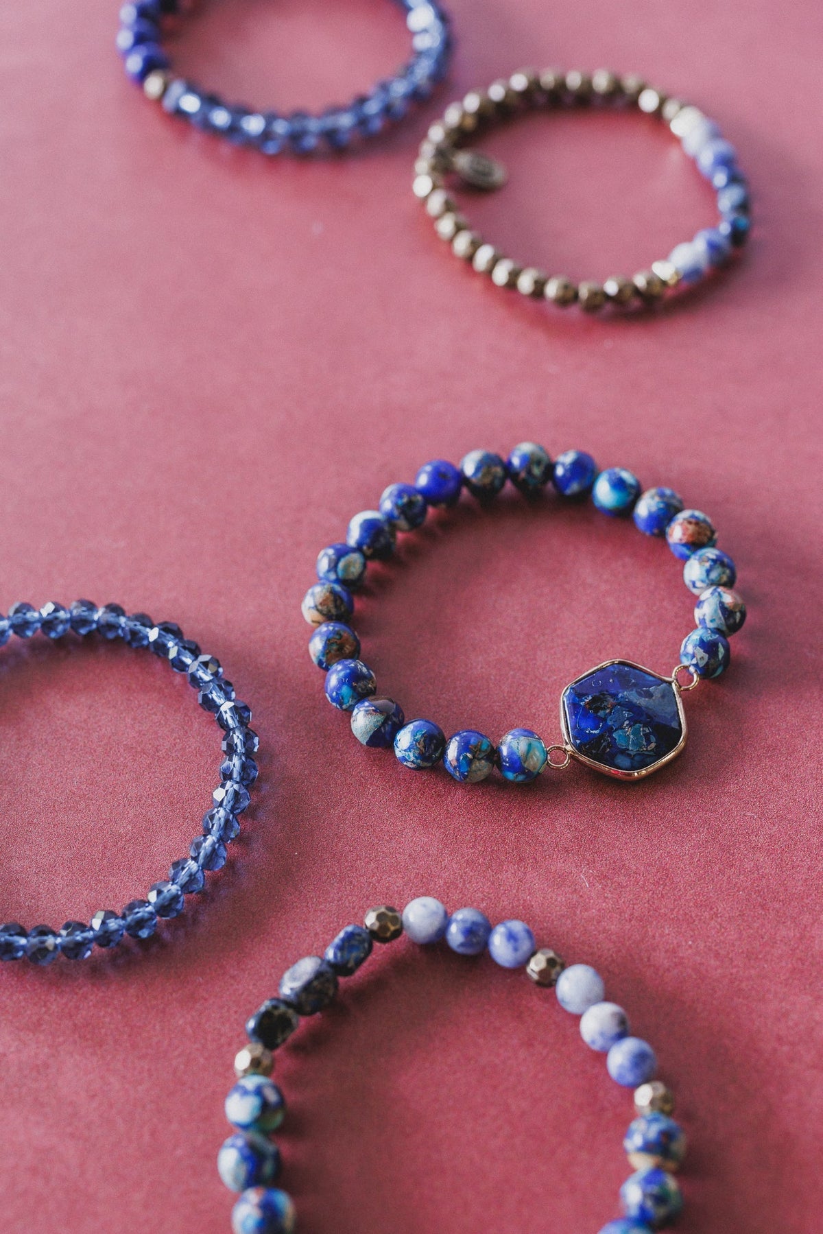 Samba Glow Bracelet Set - Blue