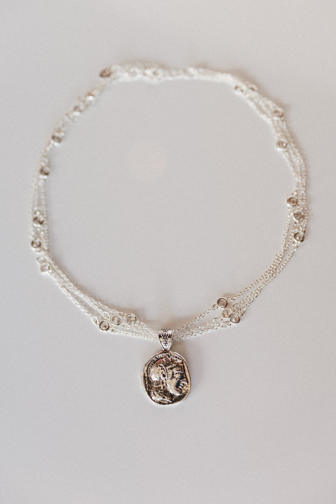 Goodluck Charm Necklace - Silver