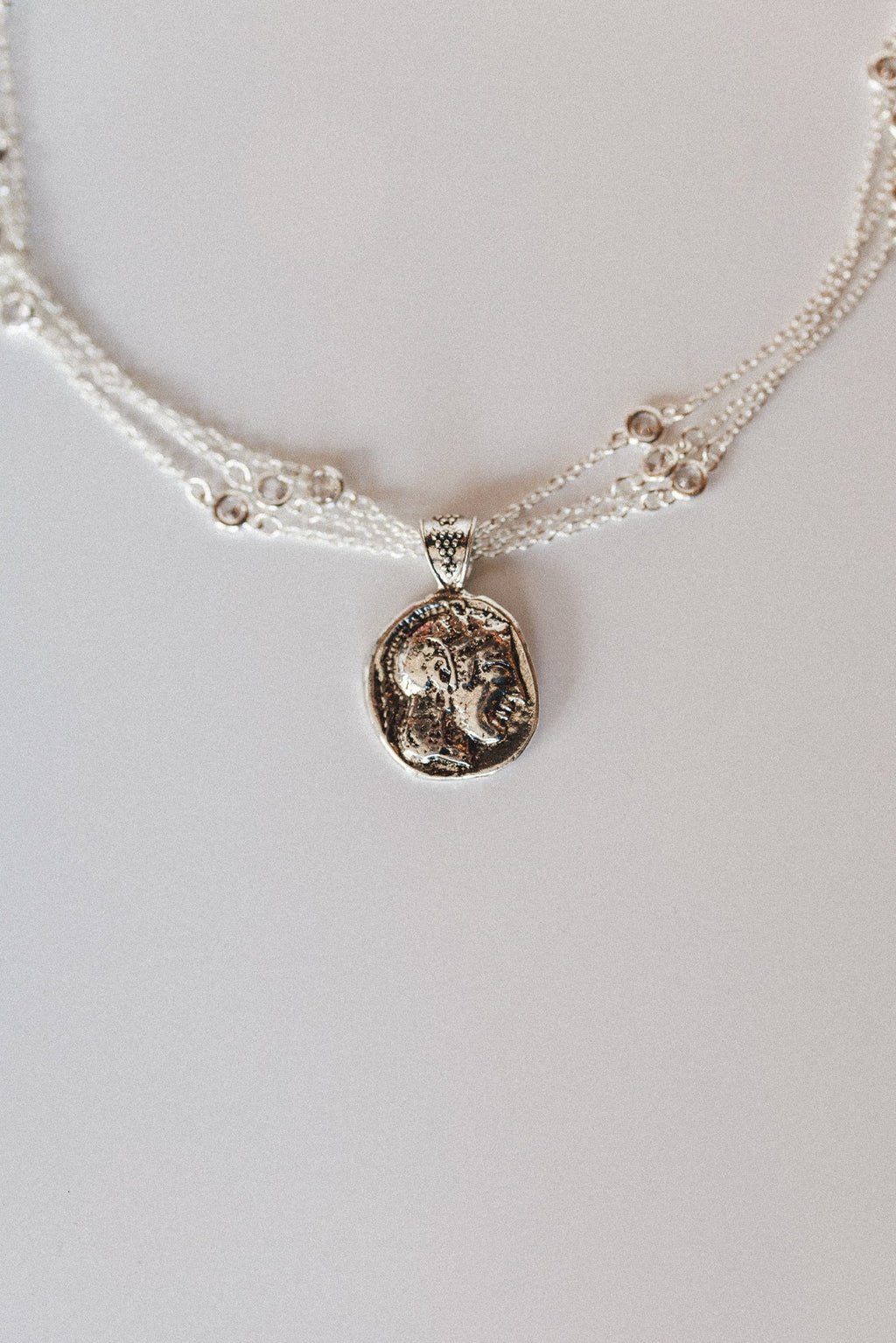 Goodluck Charm Necklace - Silver