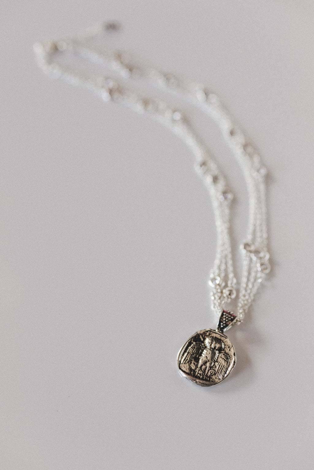Goodluck Charm Necklace - Silver