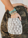Camp Grounds Beaded Bracelets - Sunset