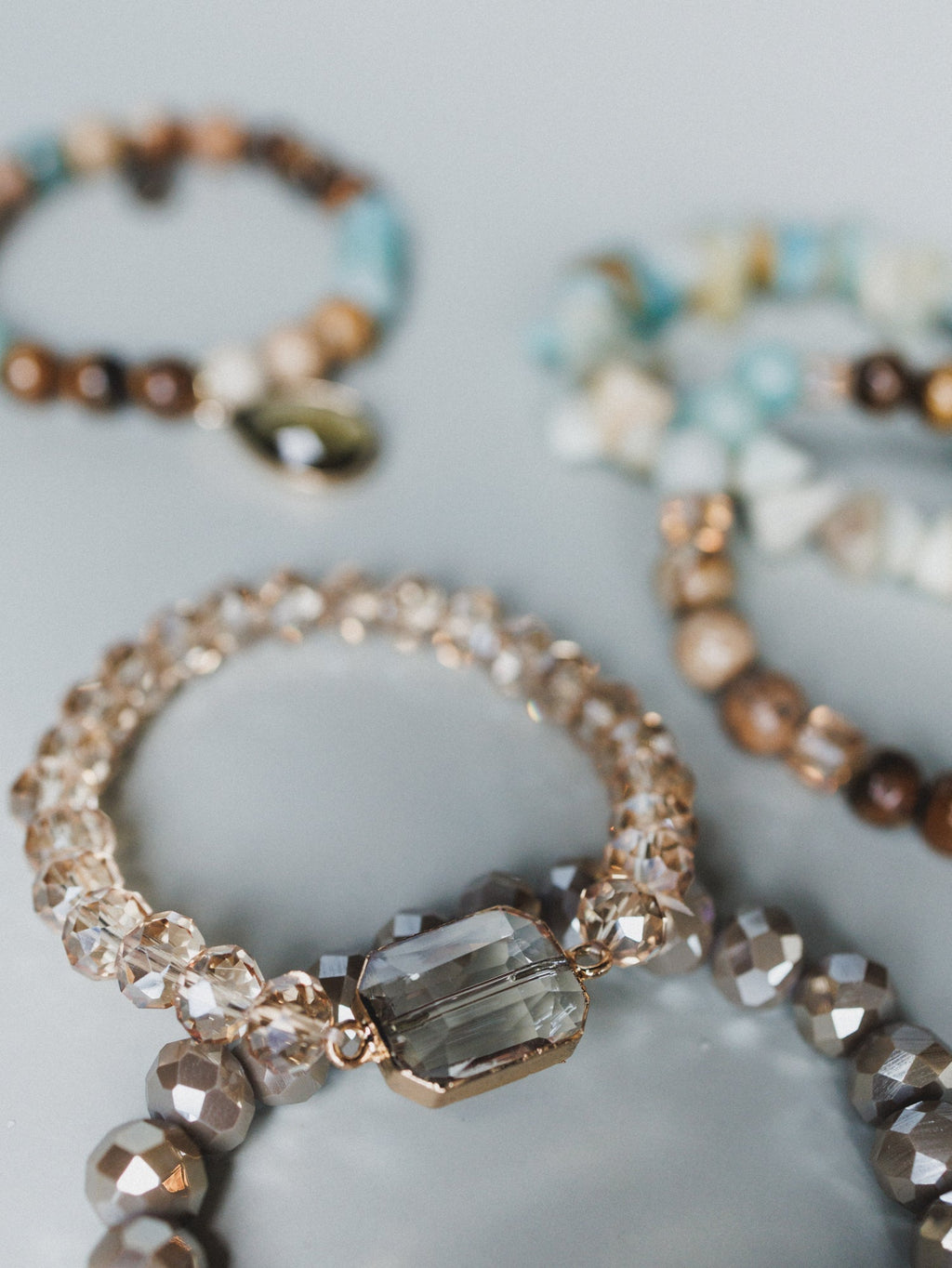 Arizona Wind Beaded Bracelets - Desert Sky