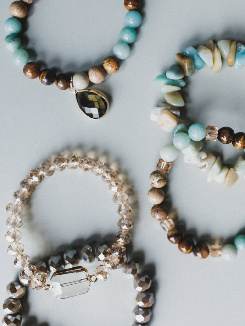 Arizona Wind Beaded Bracelets - Desert Sky