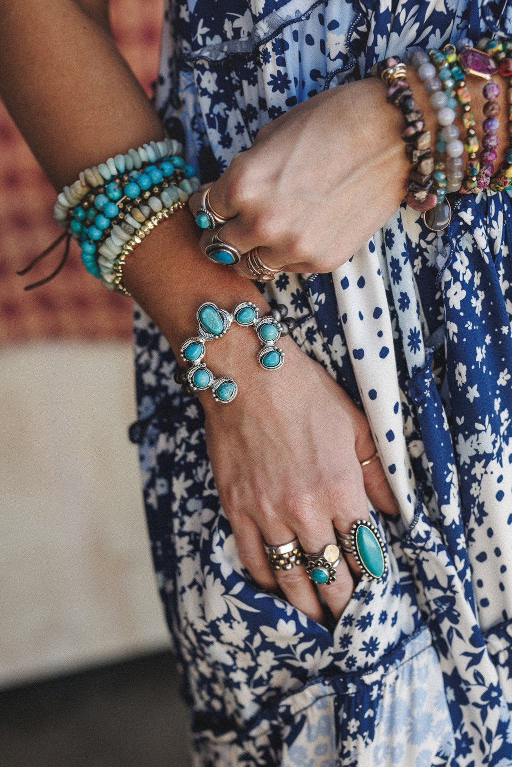 Running On Luck Bracelet - Turquoise