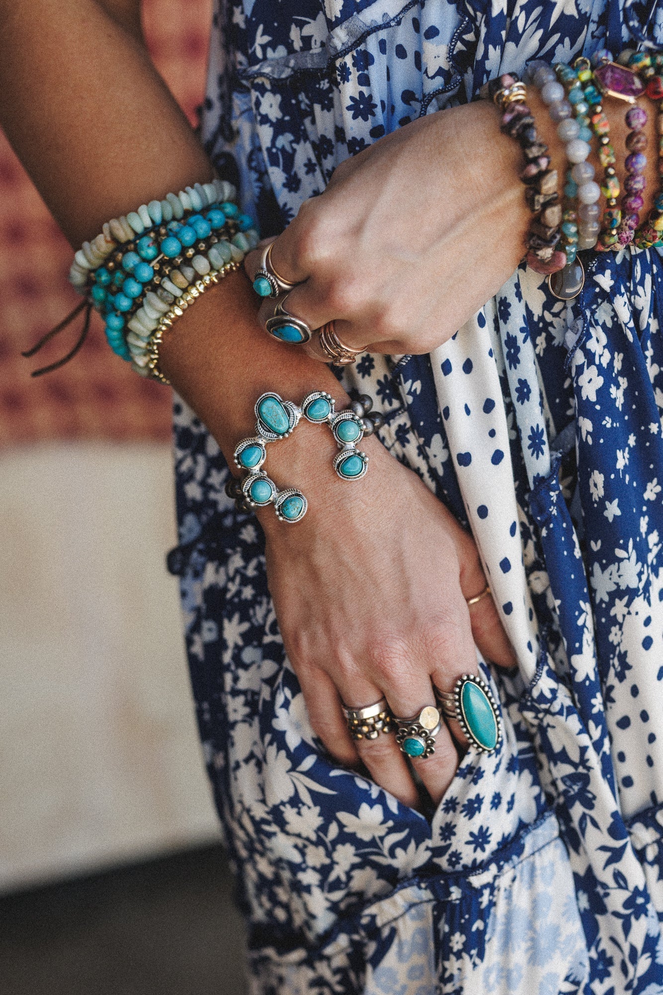 Running On Luck Bracelet - Turquoise