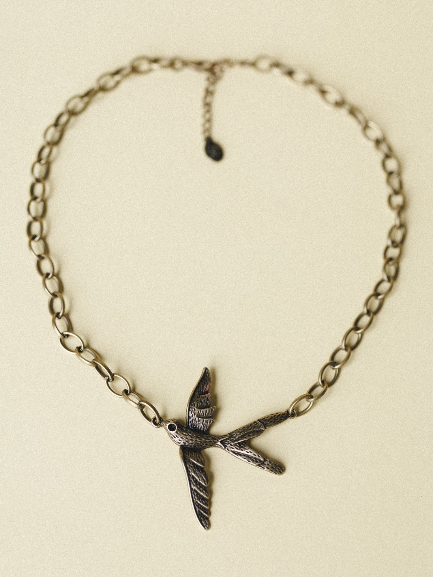 Zelda Bird Necklace - Bronze