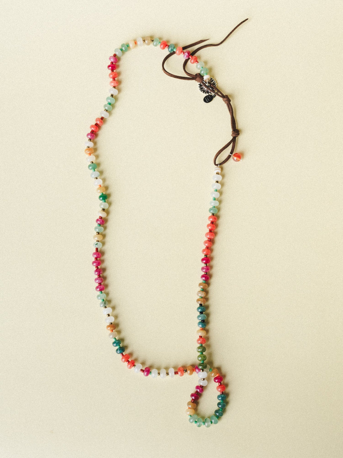 Begonia Multi Beaded Necklace - Multi