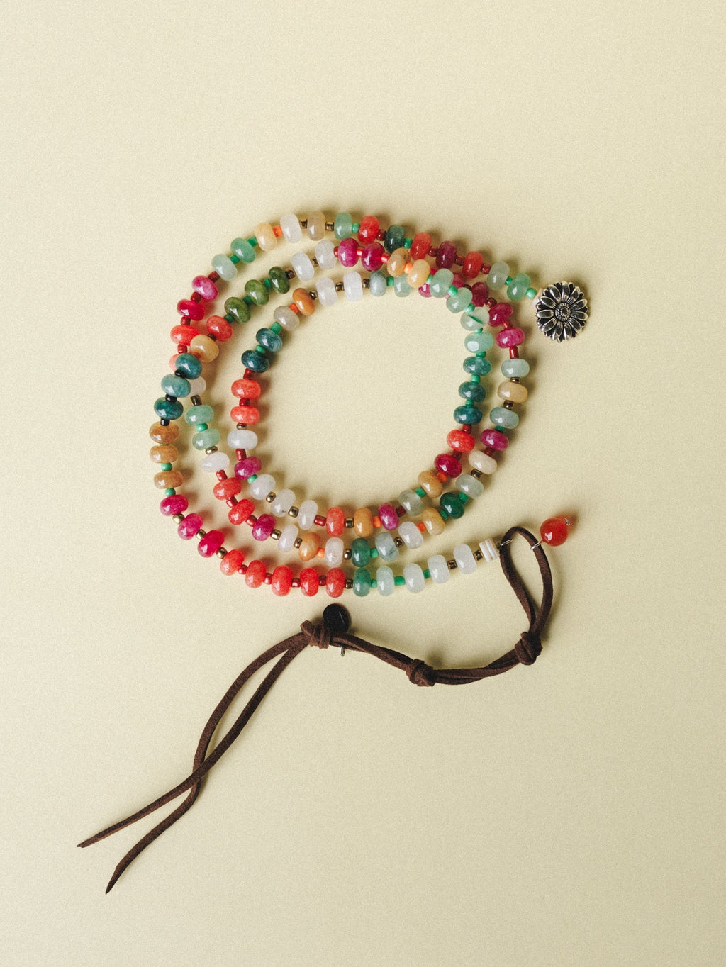 Begonia Multi Beaded Necklace - Multi