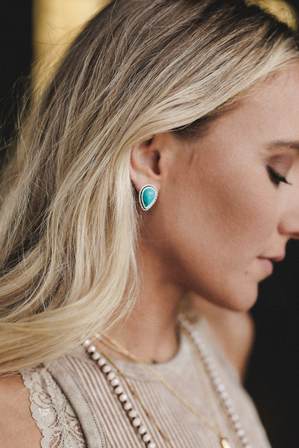Call It Fate Earrings - Turquoise