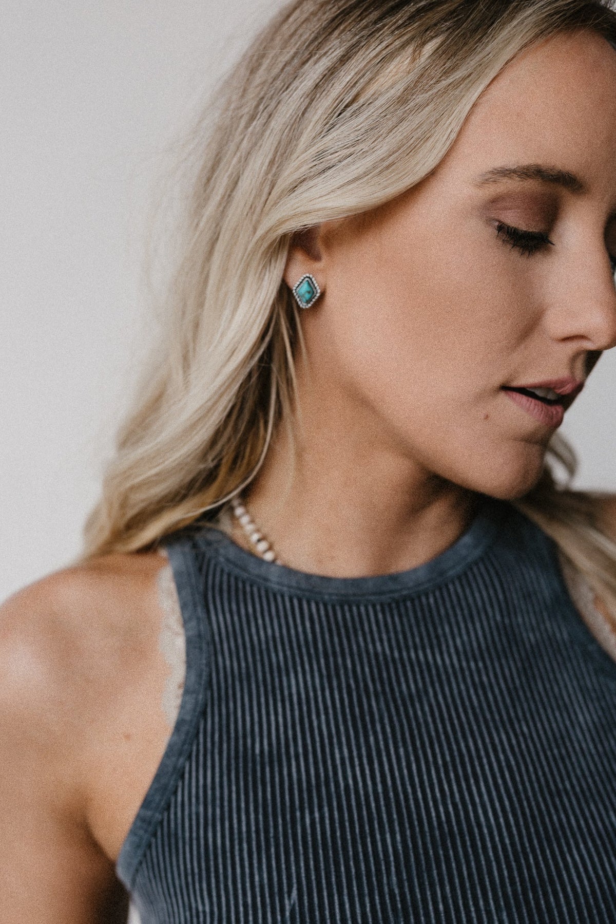 Rodeo Glow Earrings - Turquoise