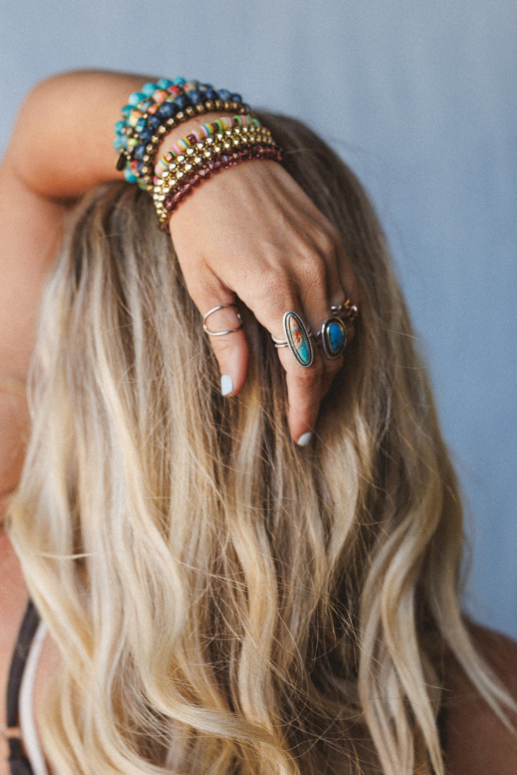 Fire Stone Ring - Multi