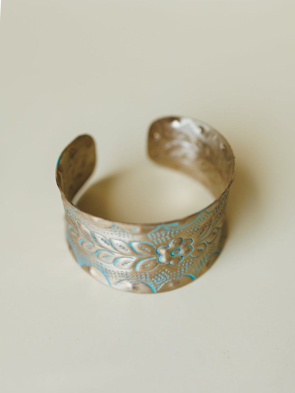 Petals in the Wind Cuff - Gold
