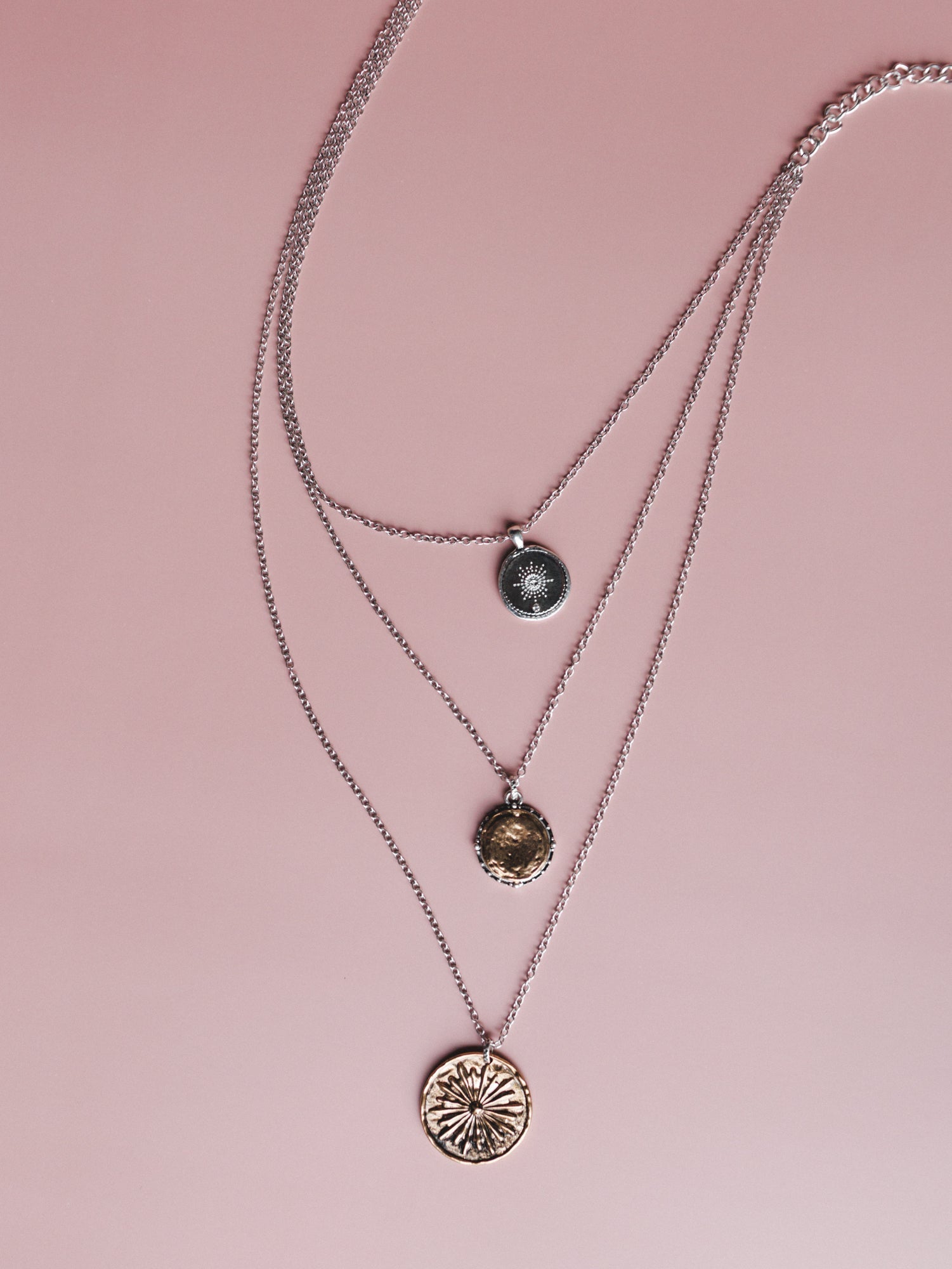 Flower Valley Necklace - Mixed Metal