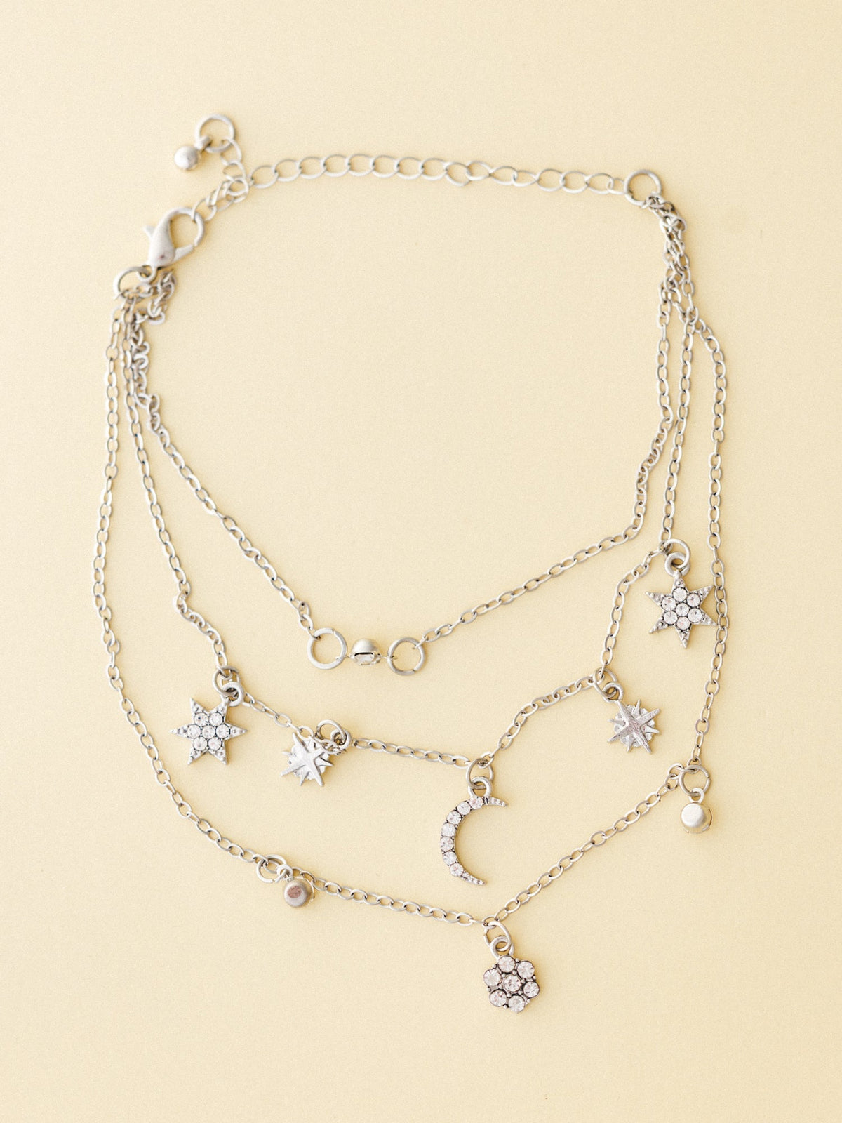 Moonlit Anklet - Silver