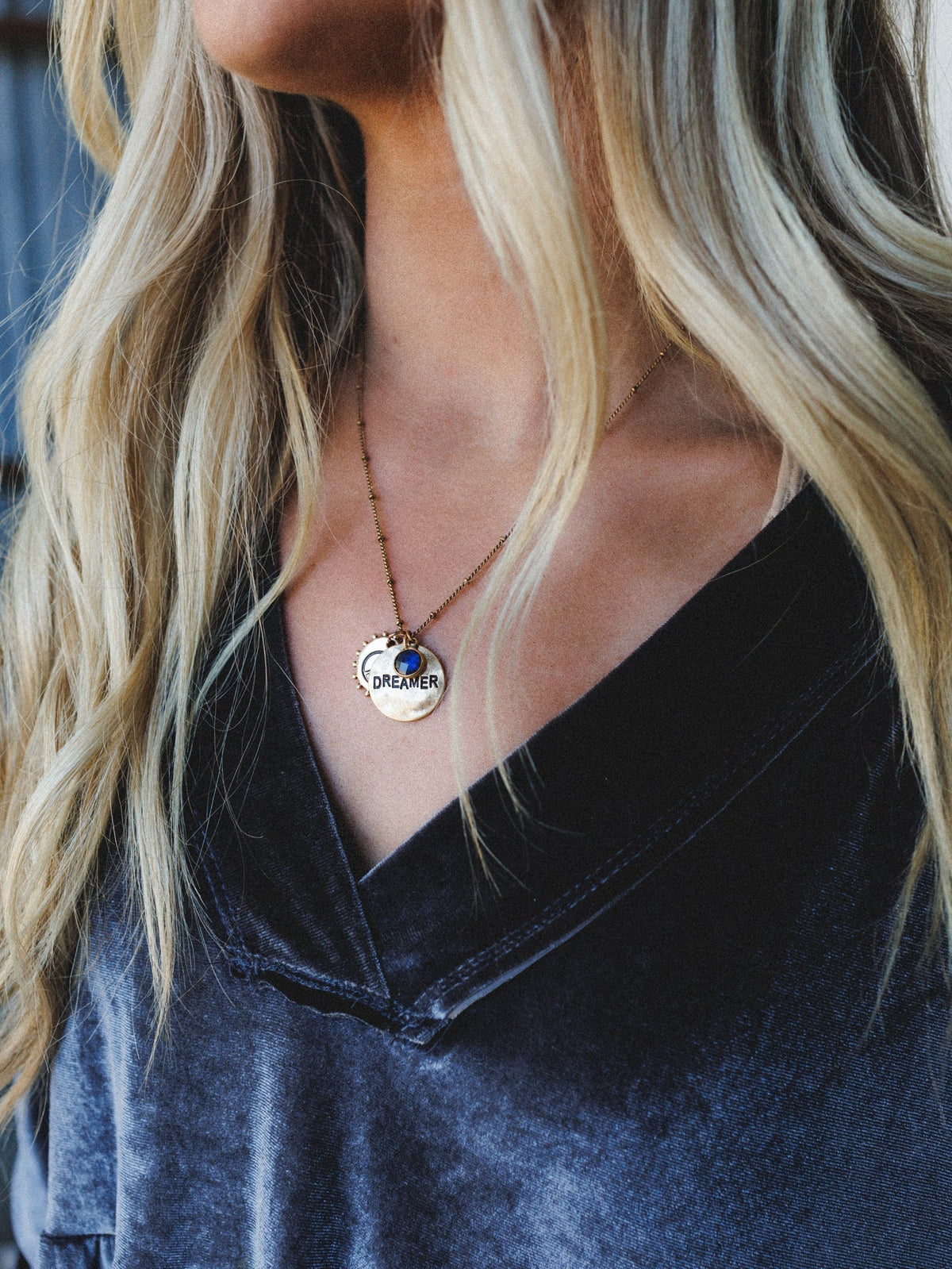 September Dreamer Birthstone Necklace - Sapphire