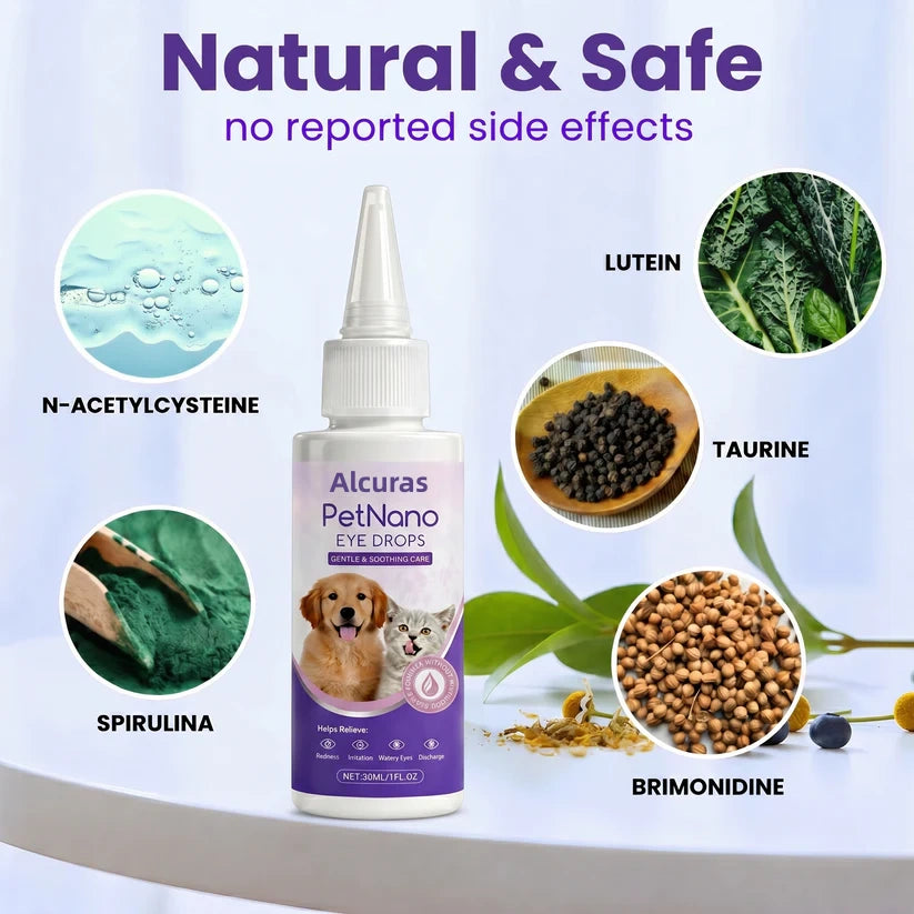 🔥Final 60% OFF Alcuras™ PetNano Eye Drops
