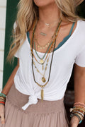 Odessa Necklace - Mustard Multi - Pre Order