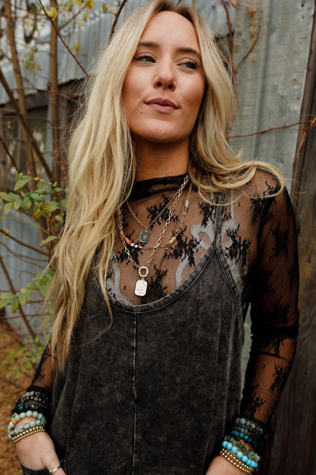 Totally Charmed Layered Necklace - Gold