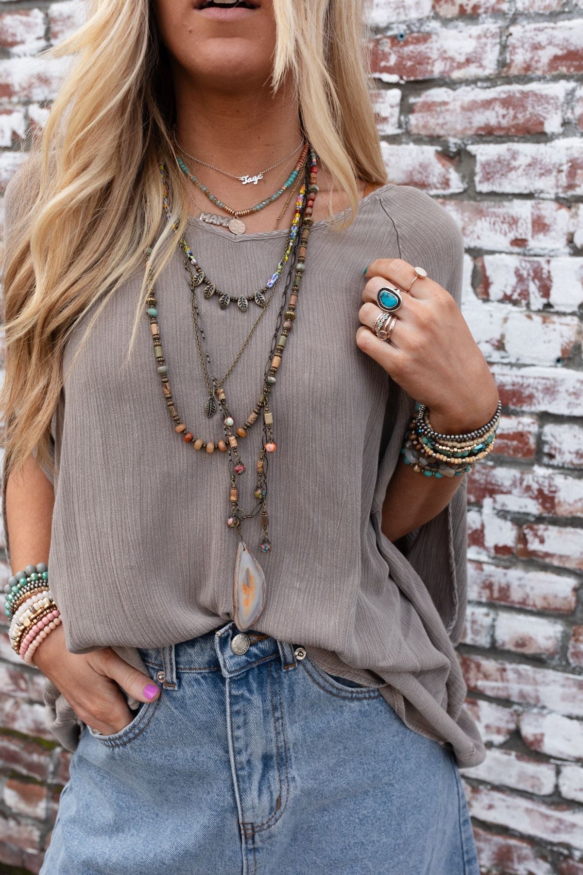 Luiza Necklace - Multi