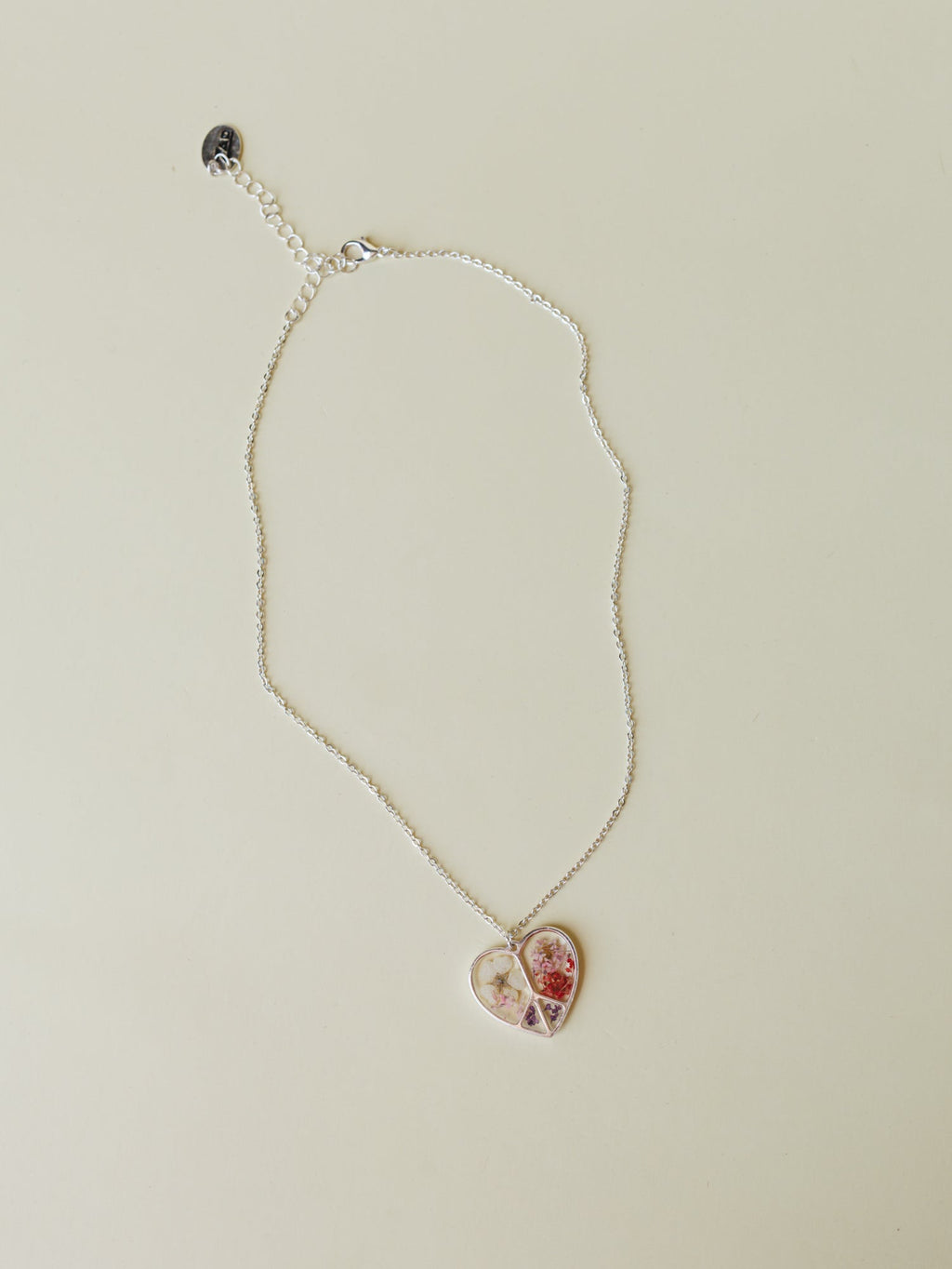 Petals Of Peace Necklace - Silver