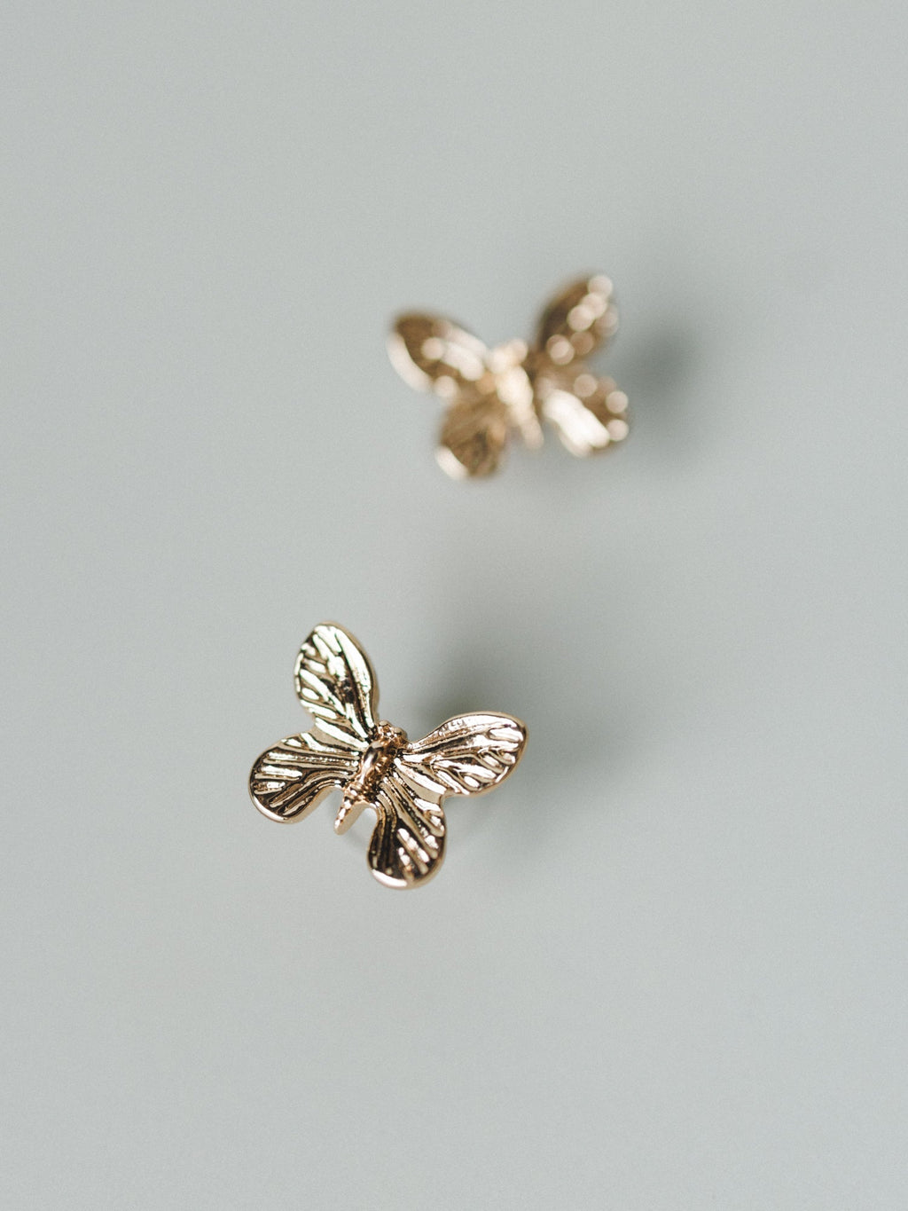 Butterfly Kisses Necklace & Earring Set - Gold