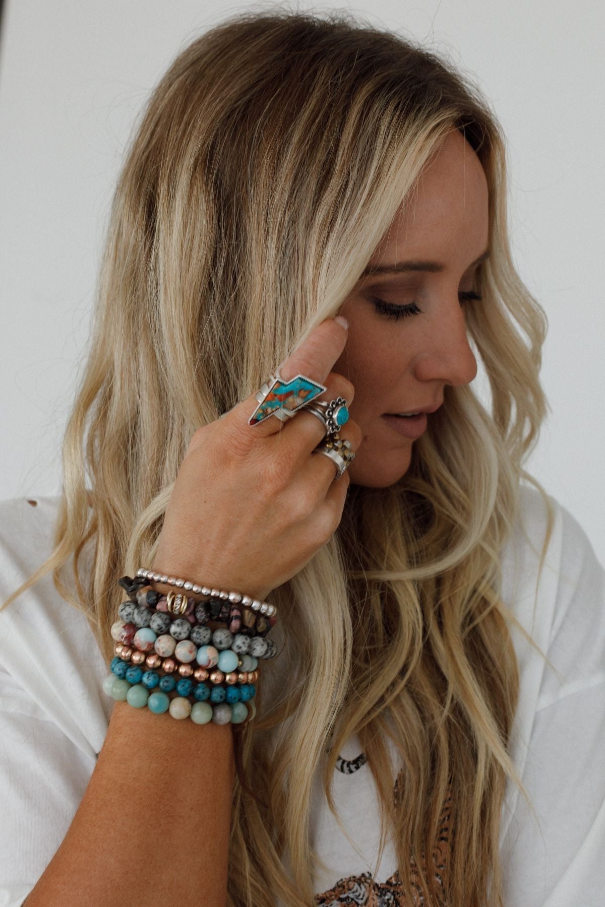 Thunderstruck Ring - Blue