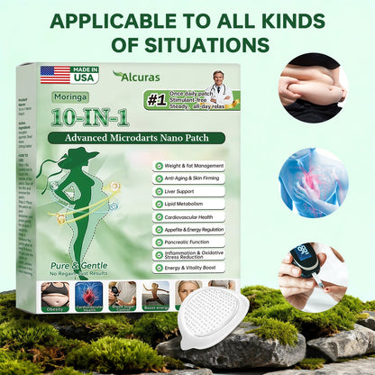 Alcuras™ 10-IN-1 Advanced Microdarts Nano Patch