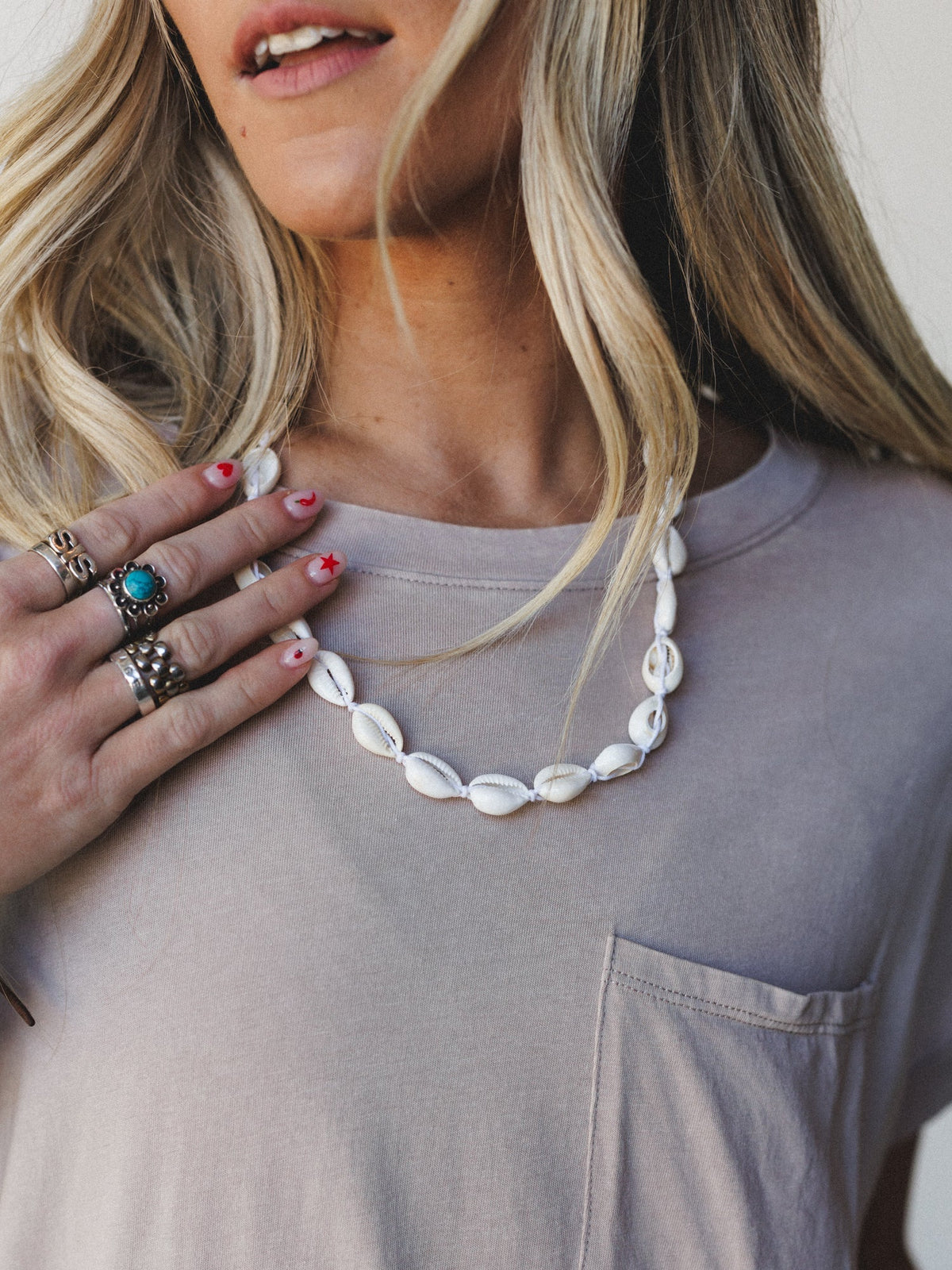 By The Sea Necklace - White