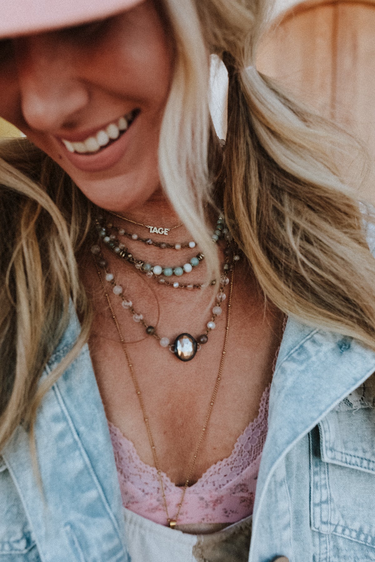 Tropical Glow Necklace - Multi - Pre Order