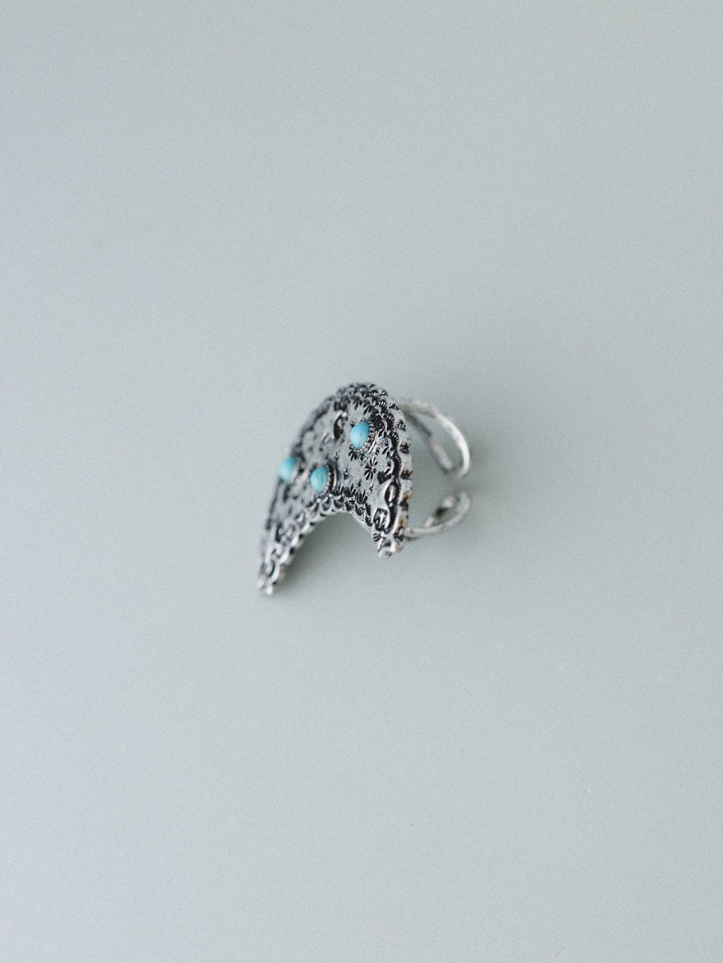 Moon Star Ring - Turquoise
