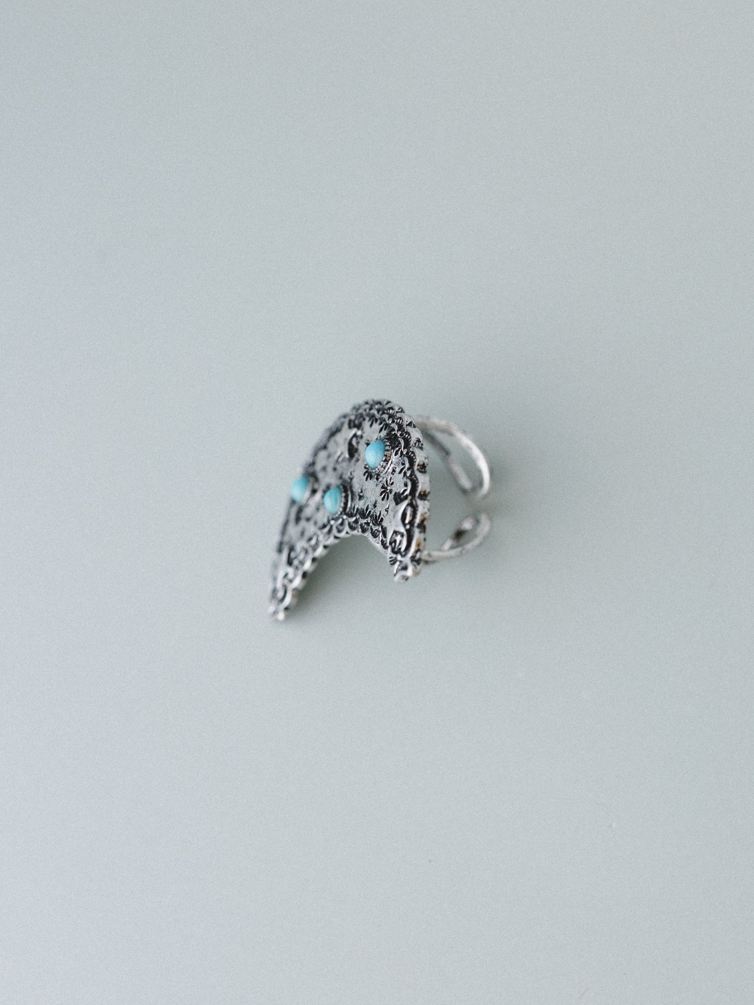 Moon Star Ring - Turquoise