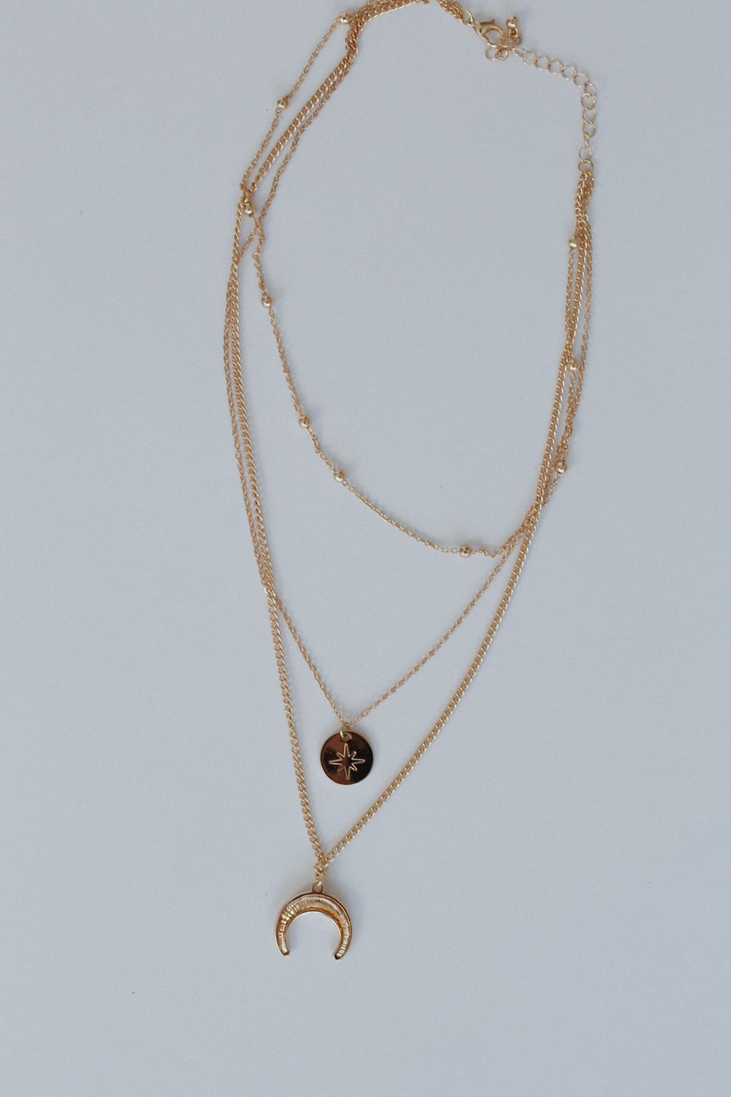 Lunar Glow Necklace - Gold