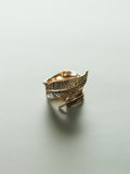 Crown Of Feathers Ring - Gold