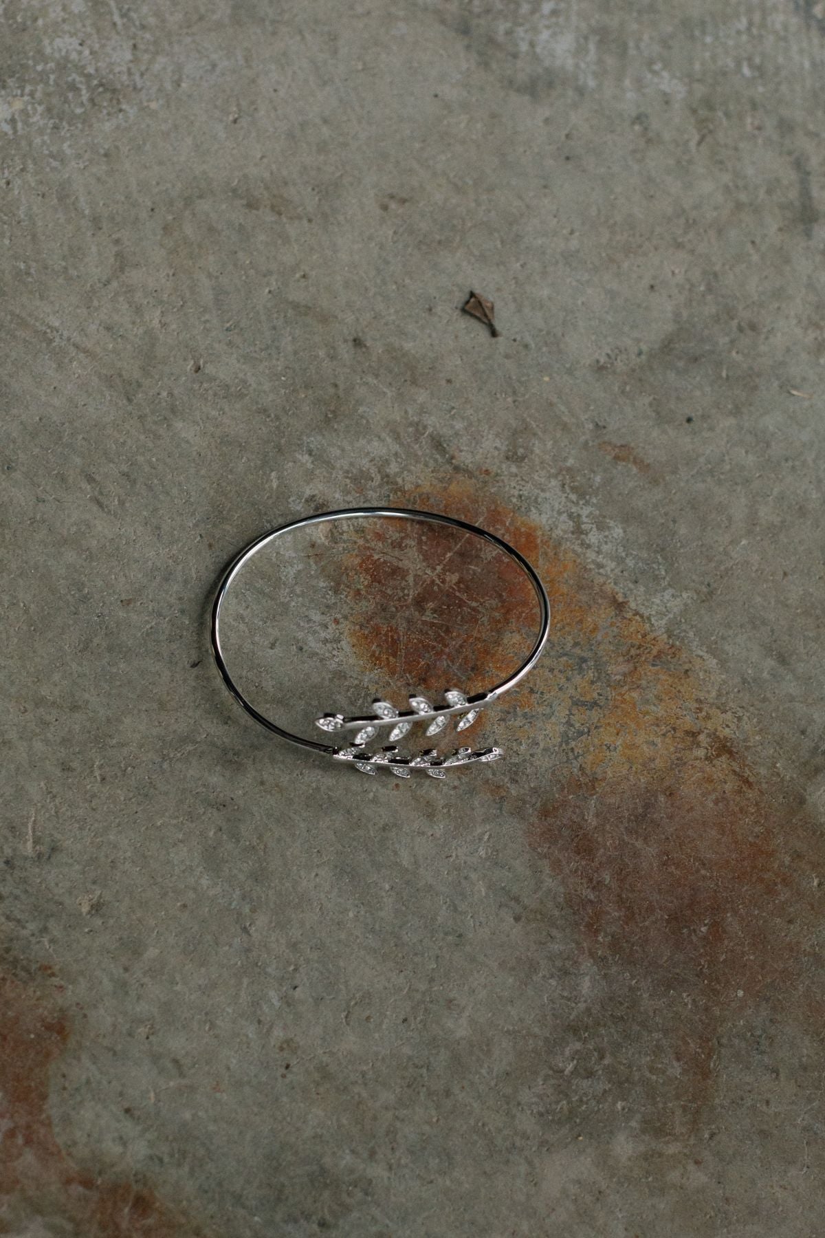 Asteria Leaf Cuff - Silver