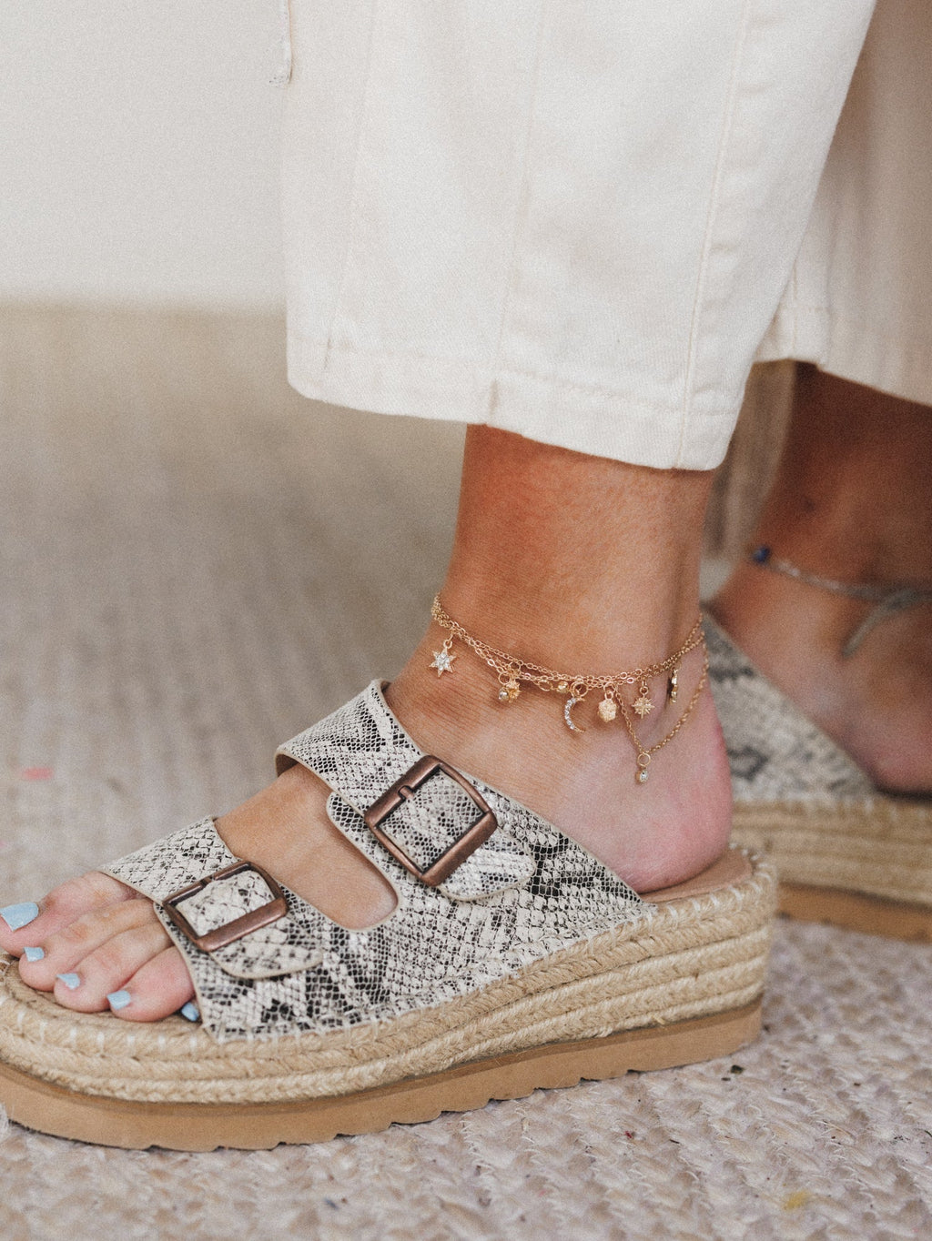 Moonlit Anklet - Gold