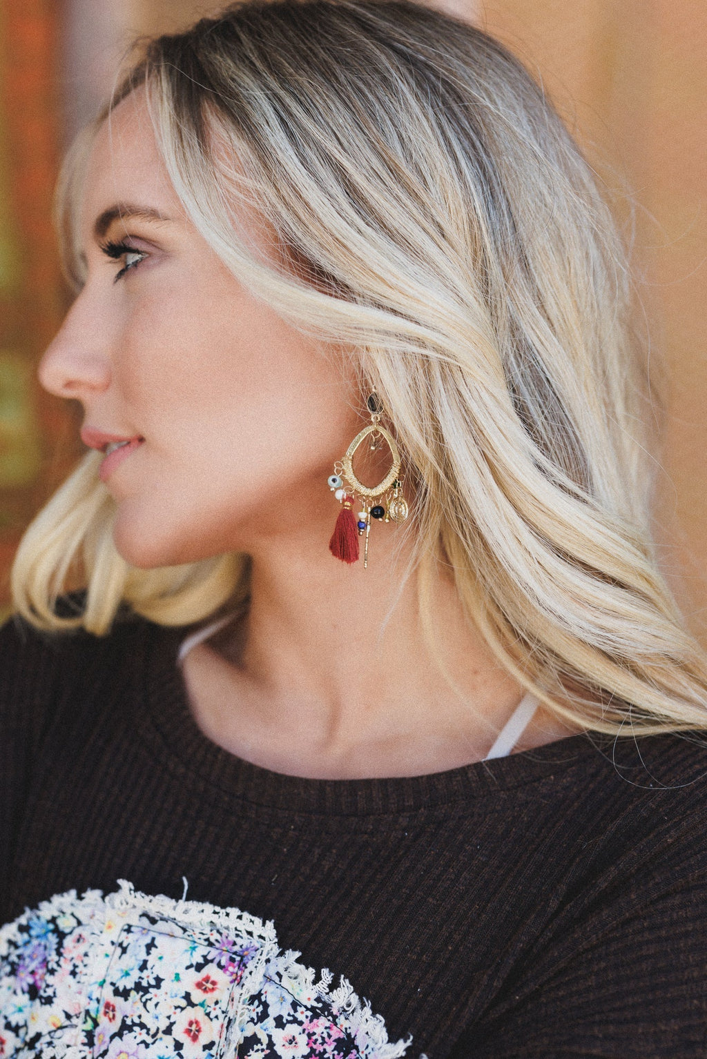 Desert Diva Earrings - Gold