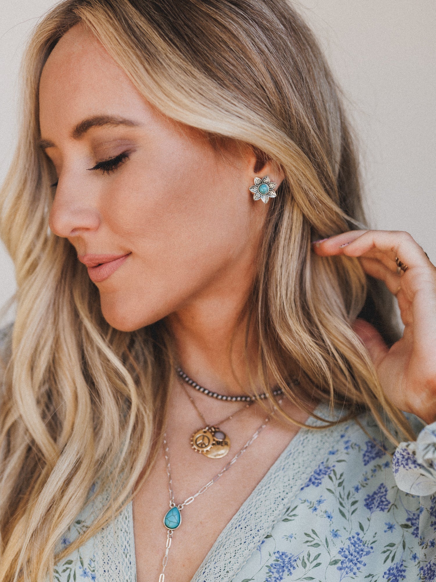 Ranch Life Stud Earrings - Silver