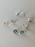 Ranch Life Stud Earrings - Silver