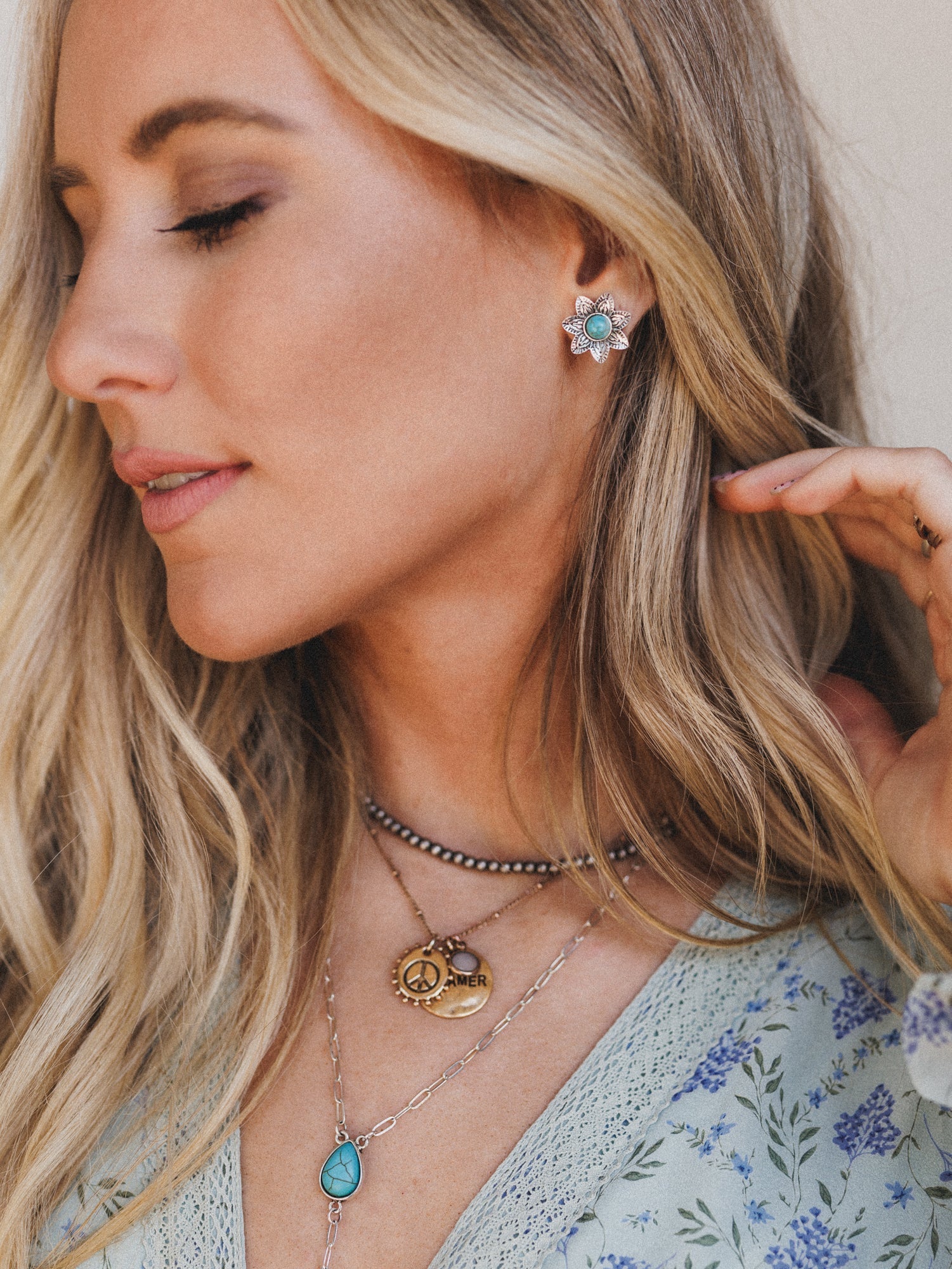 Ranch Life Stud Earrings - Silver