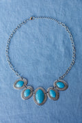 Opal Sky Necklace - Turquoise