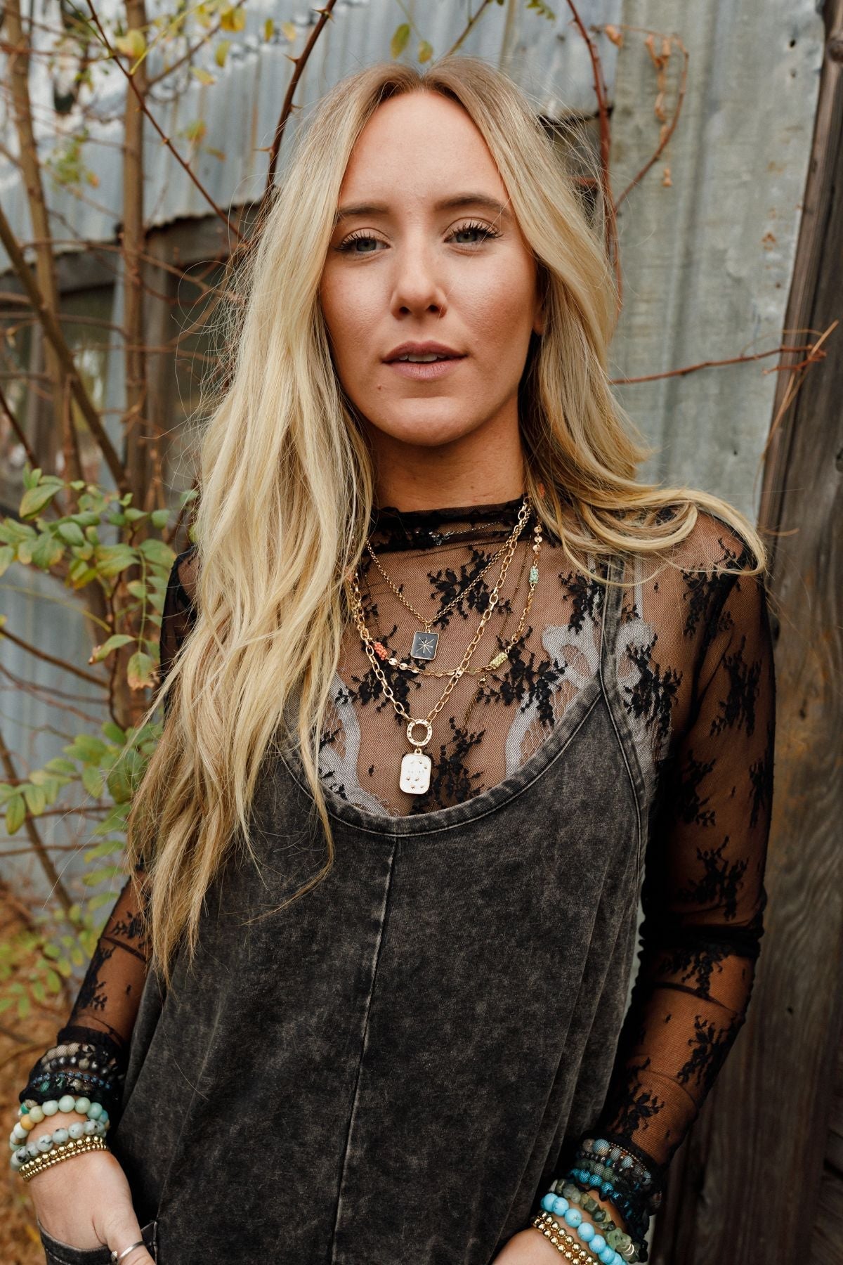 Totally Charmed Layered Necklace - Gold