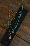 Prezley Necklace - Blue Multi