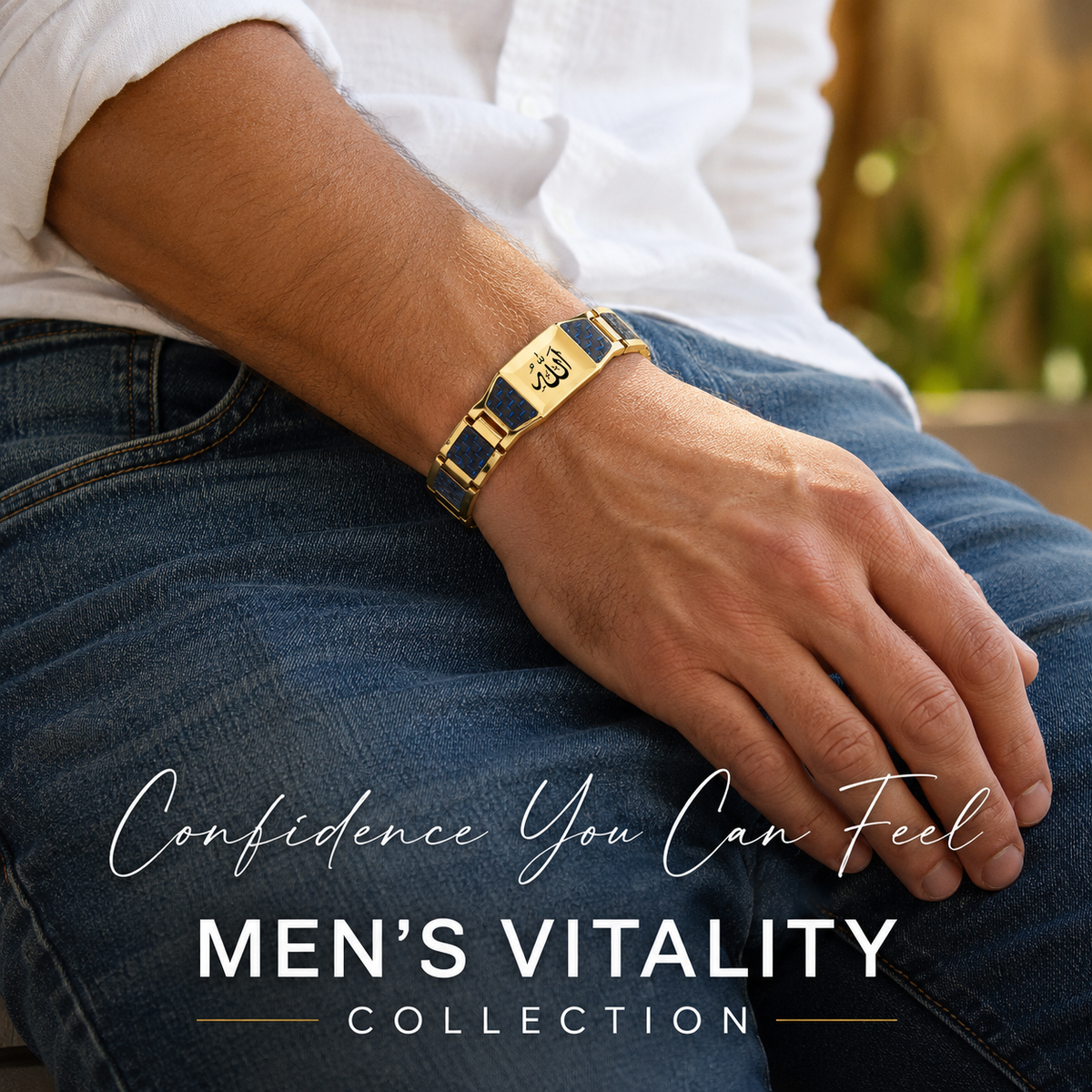 Men’s Strength & Vitality Bracelet💯Upgrade Your Energy, Style, and Confidence