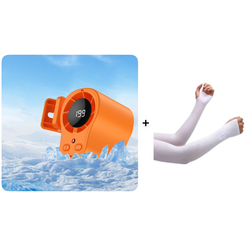 🔥50% OFF ✨Hands-Free Personal Cooling Fan with LED Display