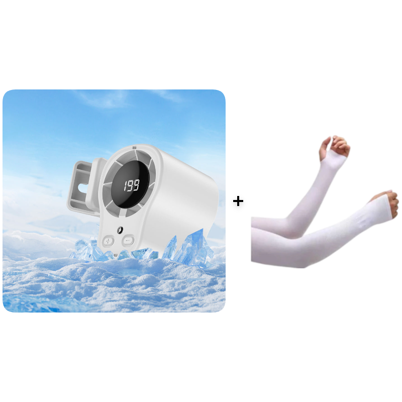 🔥50% OFF ✨Hands-Free Personal Cooling Fan with LED Display
