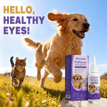 🔥Final 60% OFF Alcuras™ PetNano Eye Drops
