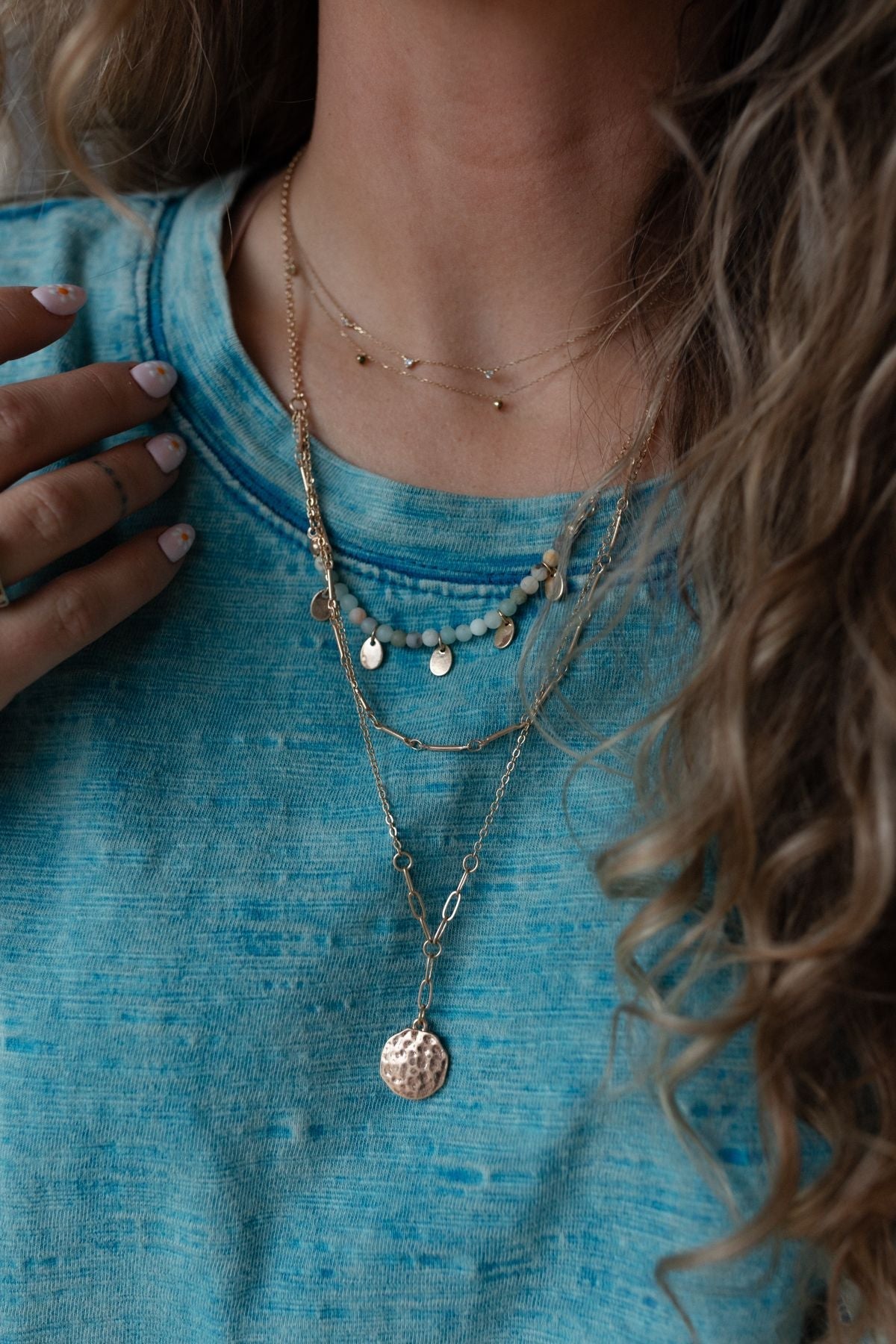 True North Layered Necklace - Multi
