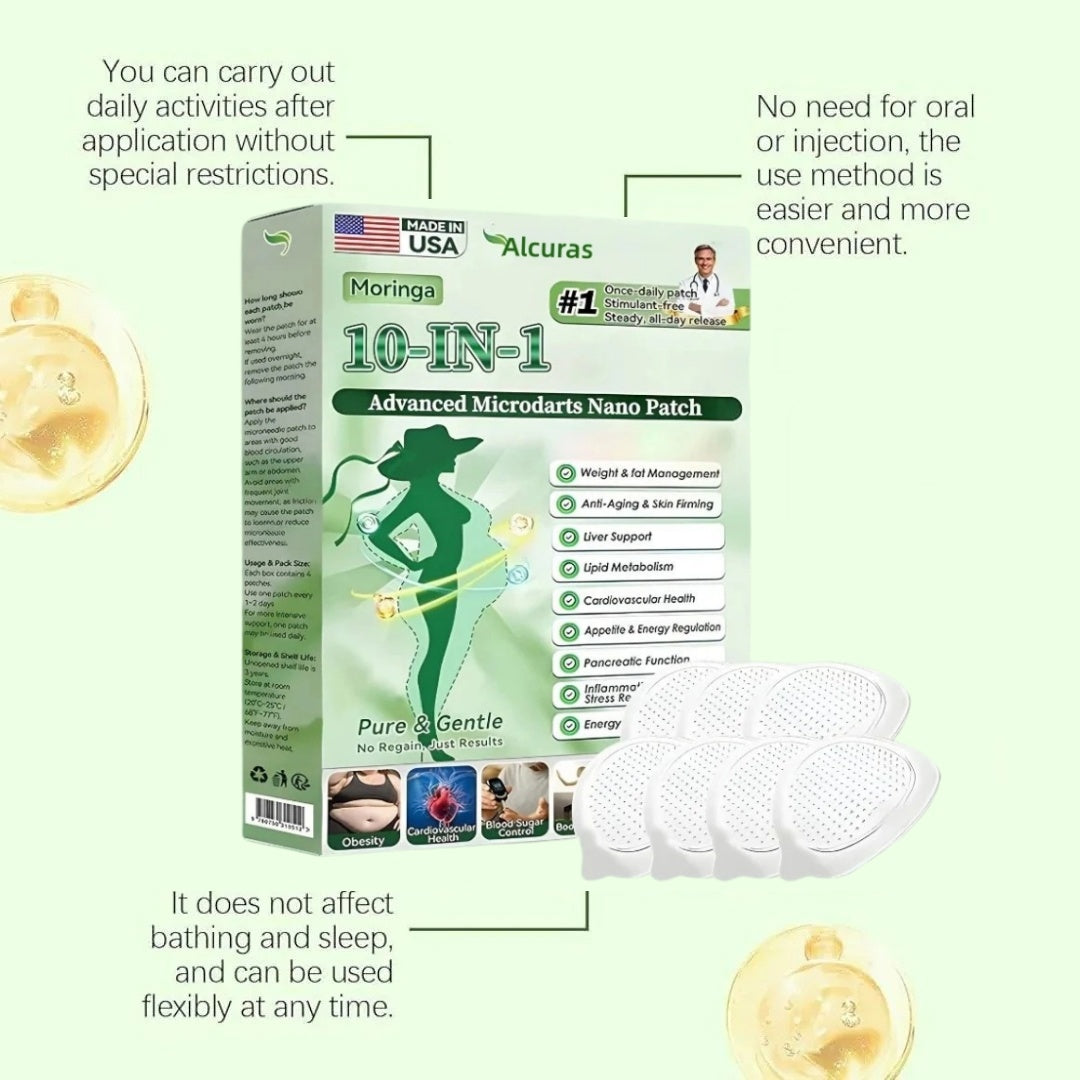 Alcuras™ 10-IN-1 Advanced Microdarts Nano Patch