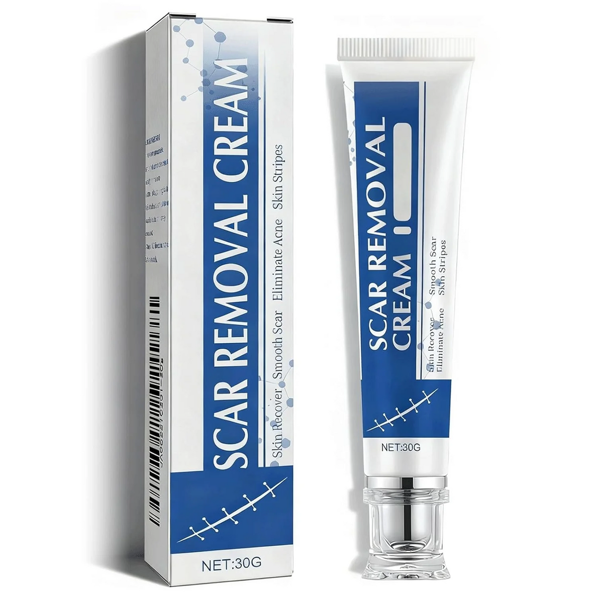 Alcuras Medical Grade Silicone Scar Cream – Smooth Scars Fast!