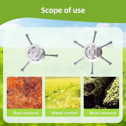 🎁Hot Sale 49% OFF🔥Universal Steel Wire Trimmer Head Replacement-Heavy-Duty Weed Brush Cutter